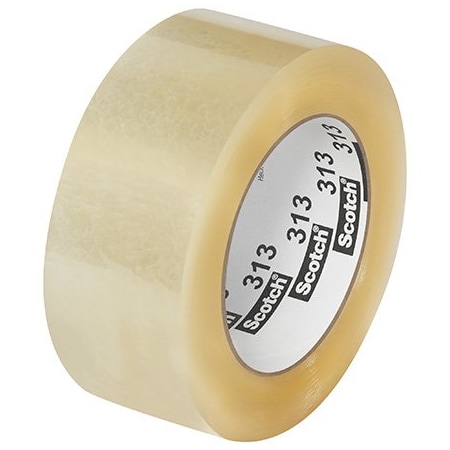 3M 2'' x 110 yds. Clear 3M 313 Carton Sealing Tape, 36PK BUY00023143